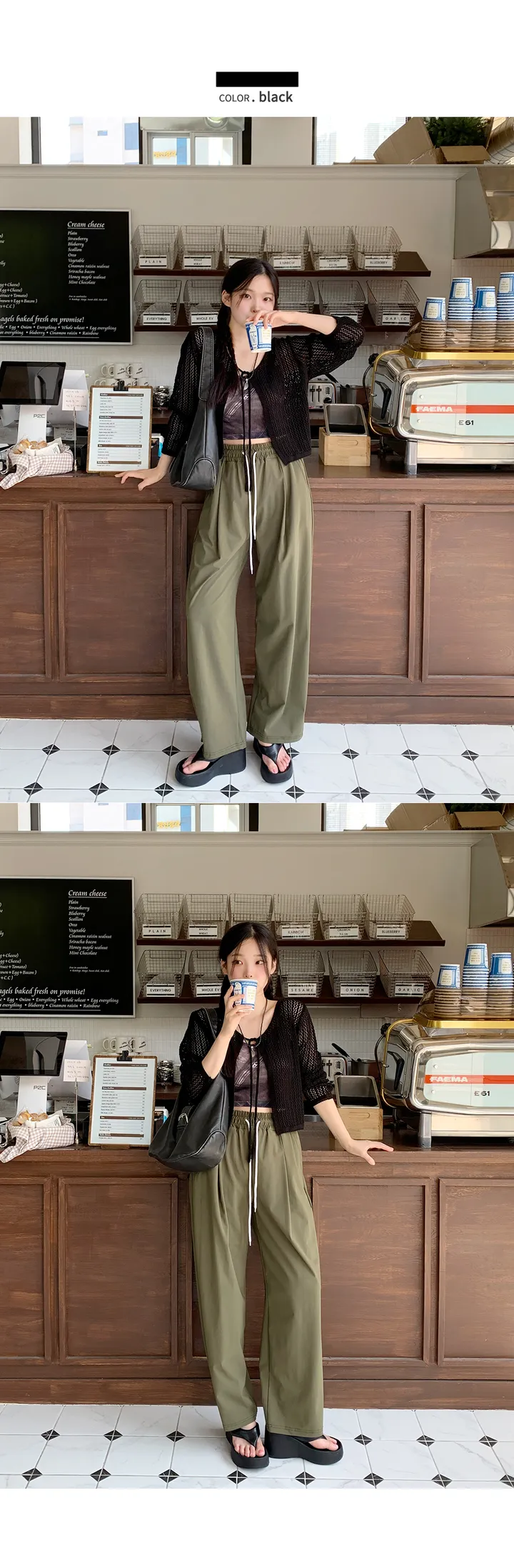 [살안타템/얇~은가디건♥]네트스트링가디건 상세 이미지 24