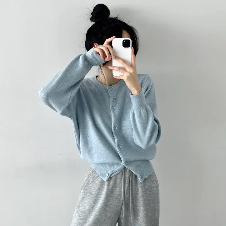 [🏆주문폭주!!/컬러추가/고백인증!❤️] 데일리 위드미 유넥 가디건 9color 상세 이미지 38