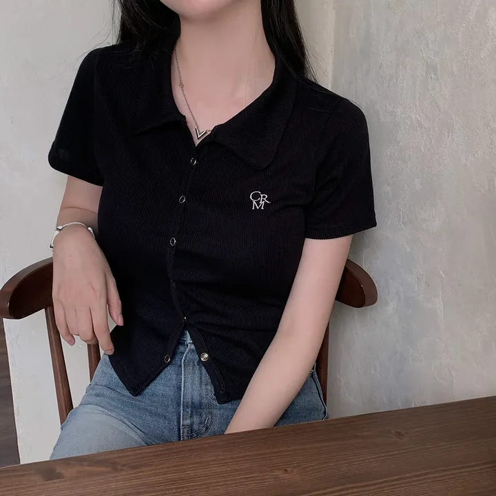 [드디어반팔출시!!/아이보리 당일출고🎉] 자체제작 #크치Made 반팔 ver. 웨하스 슬림핏 카라 골지 반팔 니트 가디건 - cd 상세 이미지 74