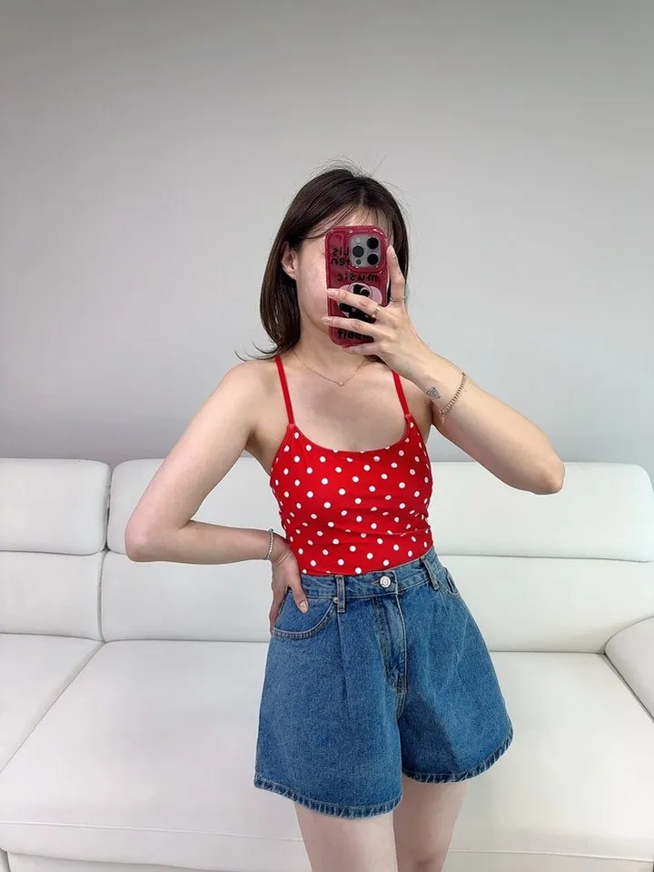 도트모노키니 땡땡이 수영복 여름비키니 비치웨어 워터밤 상세 이미지 9