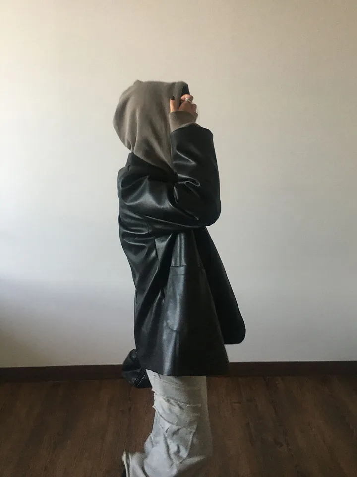 피그먼트 크롭 후드 집업 (4color) 상세 이미지 33