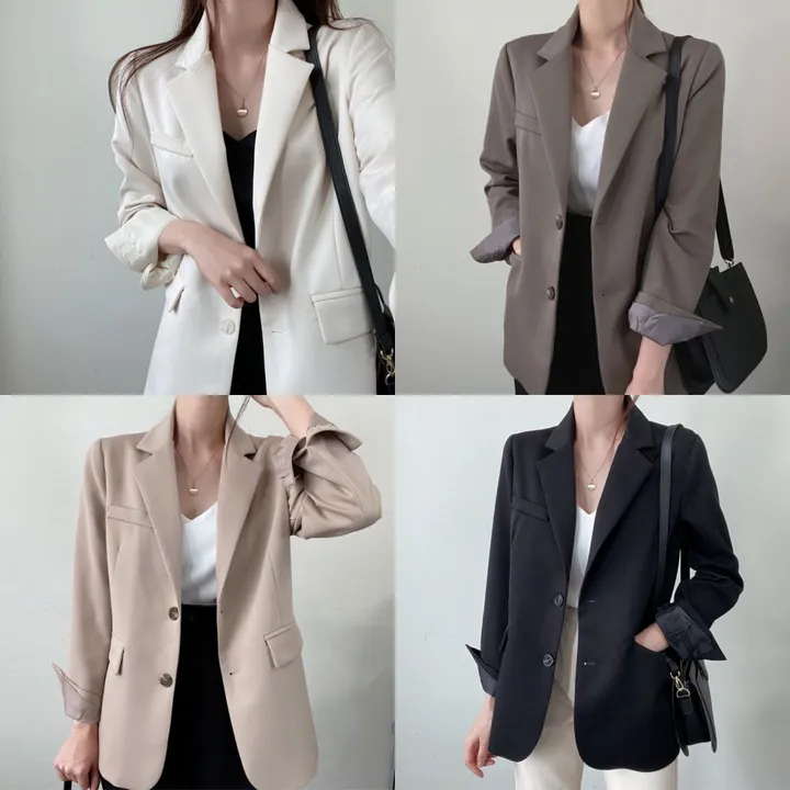 봄자켓🌷(백화점퀄) 어텀 메이비 소매트임 숏 자켓 상세 이미지 2