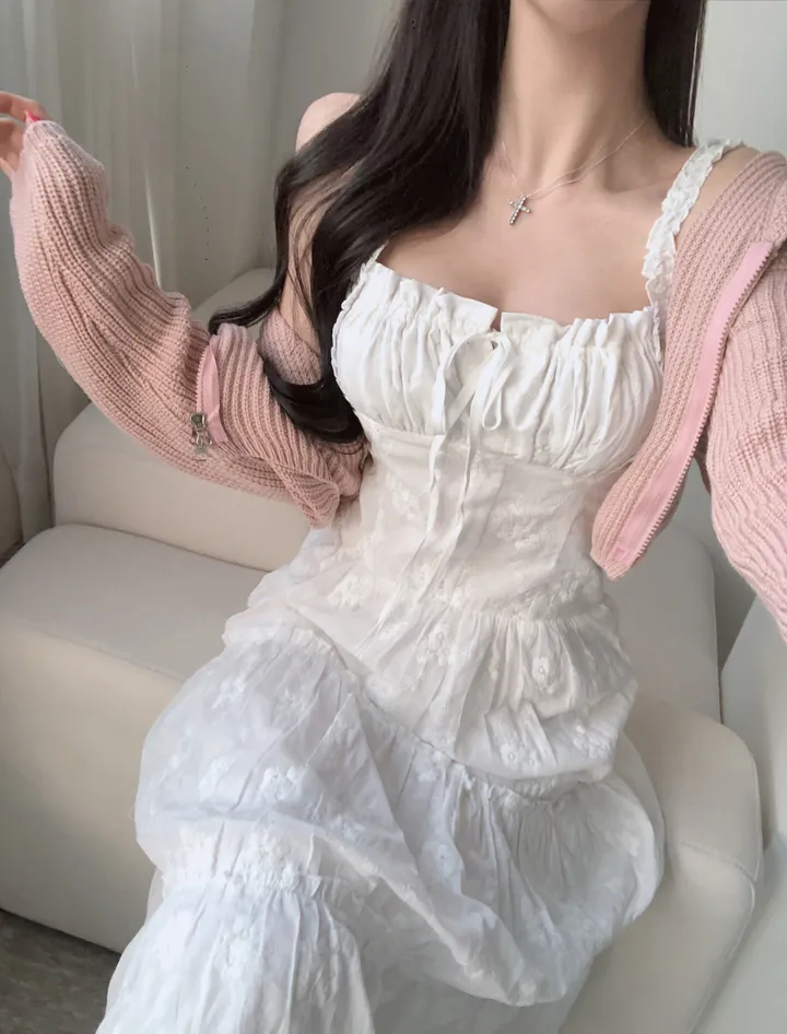 *당일* 슈슈 하찌 세라 크롭 가디건 4color 투웨이 투지퍼 봄신상 가디건 루즈핏 상세 이미지 12