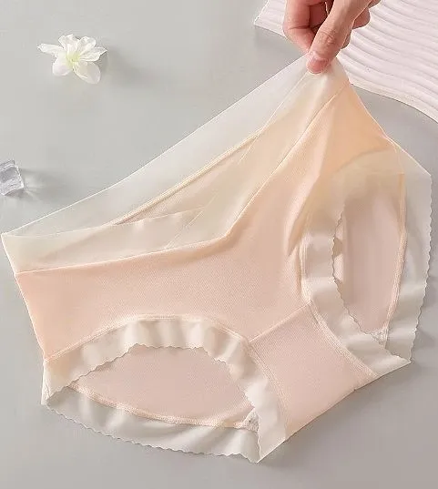 미친 편안함☁✨퓨리티 팬티 세트 / 편한 찰랑 소프트 노라인 신축성 코튼 삼각 데일리 무봉제 부드러운 면 심리스 기본 위생 스판 요일 언더웨어 상세 이미지 11