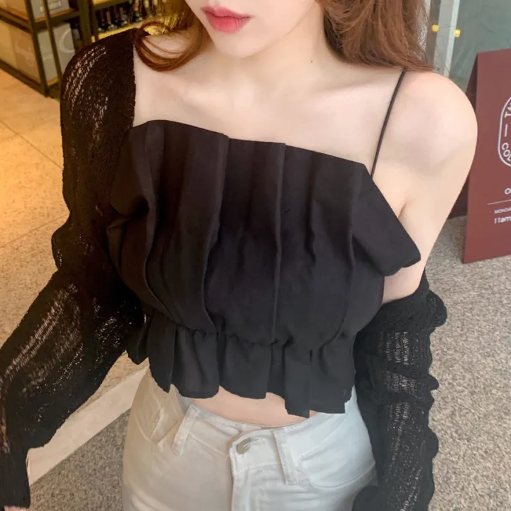 [초여리핏!!살탐방지] 여름필수템 에어컨 바람막이 루즈핏 그물 부클 숄 가디건 여름 아우터 니트 크롭 볼레로 가디건 6color 상세 이미지 38