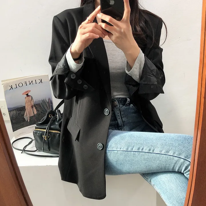 (핏강추/모델소장) 데일리 루즈핏 블레이저 자켓(4color) 상세 이미지 20