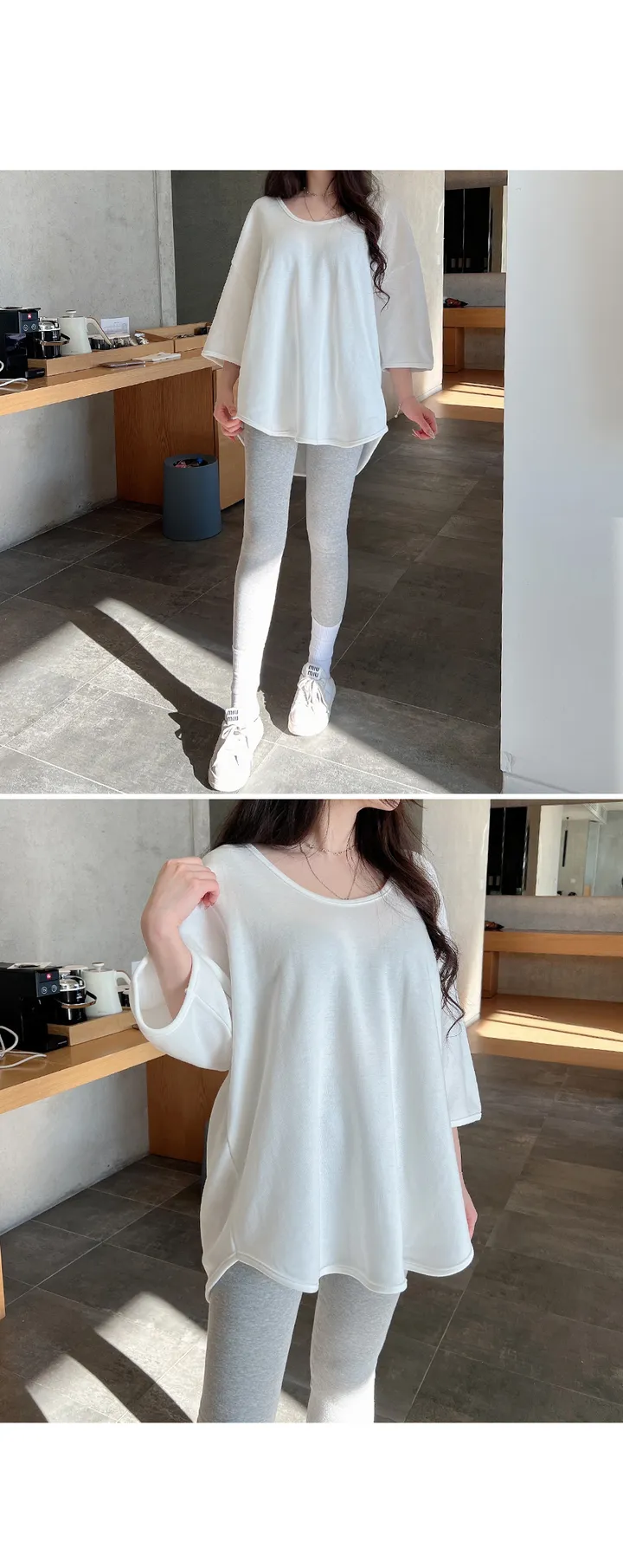 [기모안감🔥/빅사이즈가능]데일리 쫀쫀 기모 레깅스 상세 이미지 5