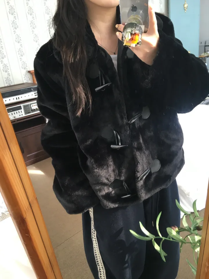 (2 color) 퍼 떡볶이 누빔 숏 코트자켓 상세 이미지 6