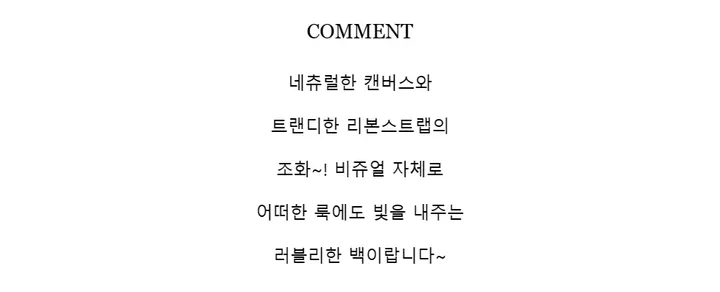 봄신상 리본 에코백 캔버스 가방(캐쥬얼, 리본포인트백) 상세 이미지 7