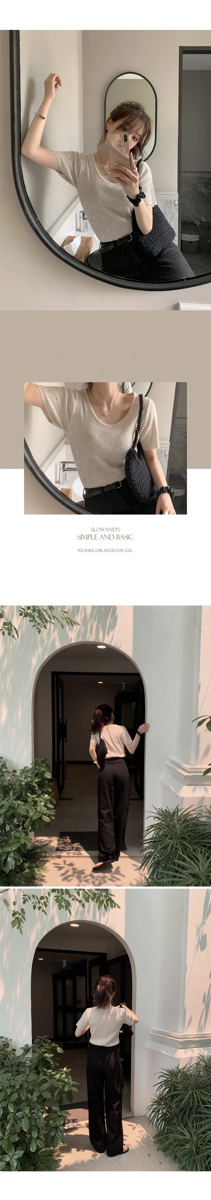 [👀허리밴딩/후들팬츠] 투데이 에어썸머 와이드팬츠 (+기본/롱ver) - 4 size (SLOWMADE/자체제작/봄팬츠/여름팬츠/바지/세미와이드/편안함/데일리) 상세 이미지 41