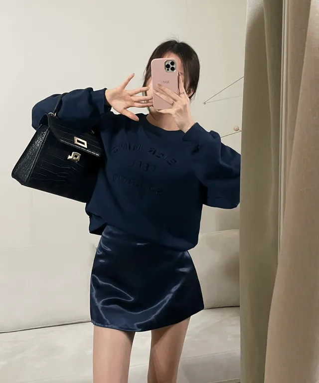 샤인 새틴 스커트 (치마바지)