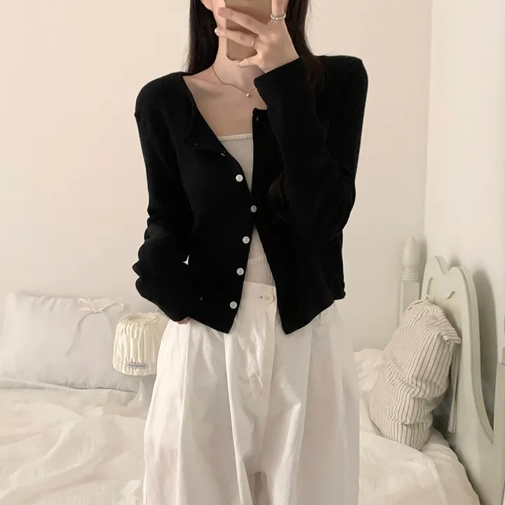 로로 펀칭 가디건 (8color) 상세 이미지 160