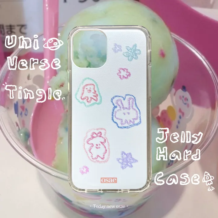 [osae] Universe Tingle bumper jelly hard case 우주팅글 범퍼 젤하드 케이스 상세 이미지 2
