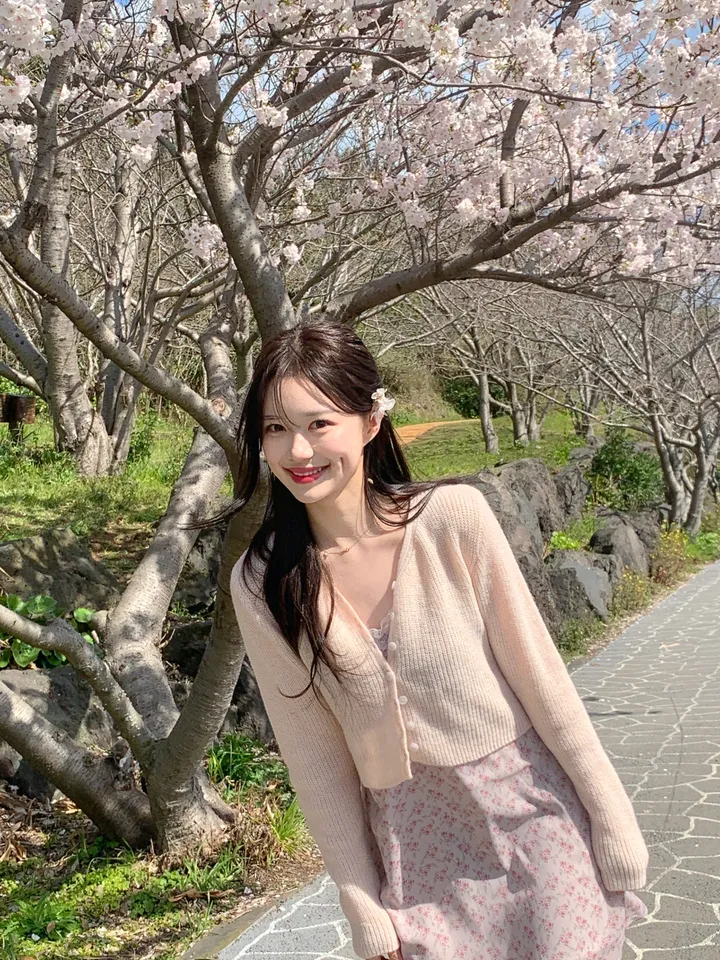[MADE][봄필수템💕/벚꽃룩/데이트룩🎀] 로제 스프링 하찌 가디건 (7color) 상세 이미지 32