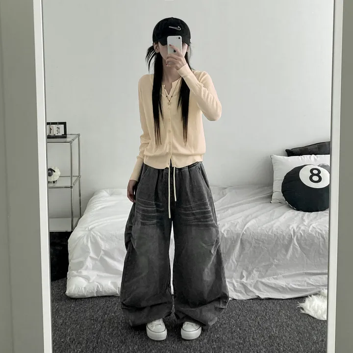 [부드러워요] soft cropped daily cd [ 소프트 크롭 데일리 기본 긴팔 가디건 ] 상세 이미지 14