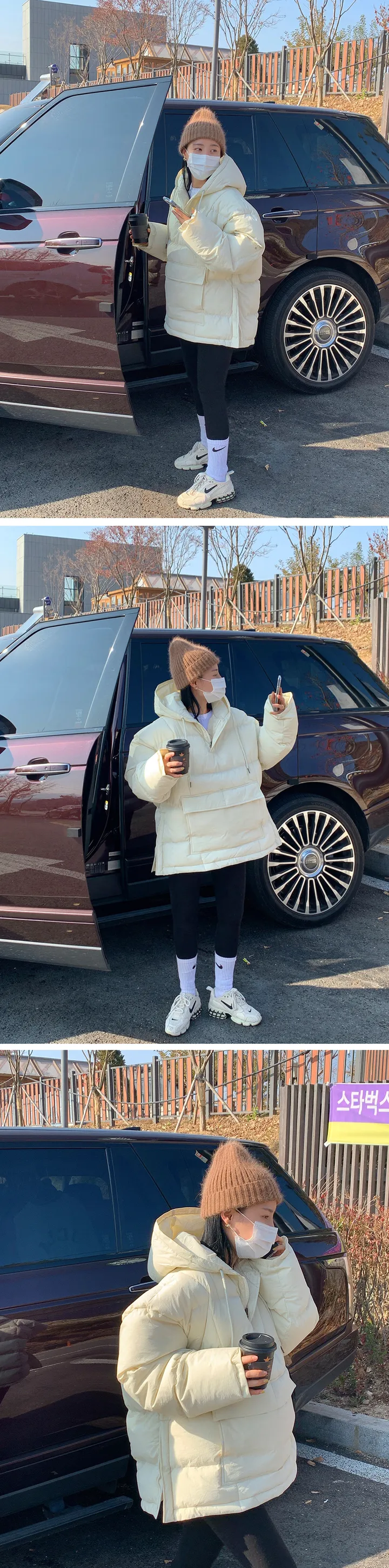 [데일리템/따뜻해요☕]스판 피치 기모 레깅스 (4color) 상세 이미지 61