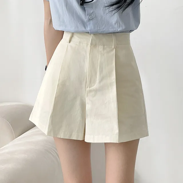 [Made/탄탄한퀄리티!] 메이비 코튼 핀턱반바지 숏팬츠 4color 상세 이미지 37