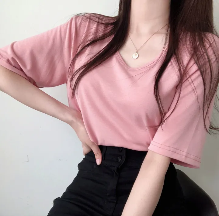 (국내제작 부드러움) 찰랑 데일리 기본 반팔 티셔츠 상세 이미지 23