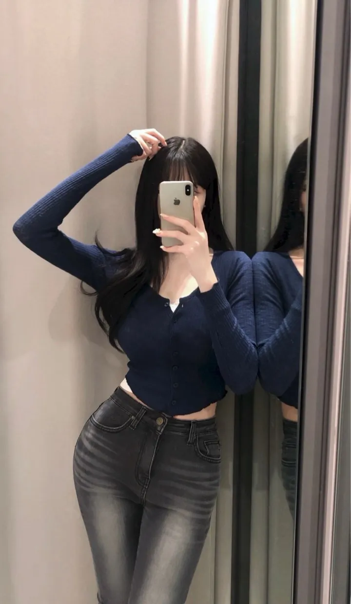 [국내제작/리뷰보장💕] 버니 브이넥 크롭 가디건 상세 이미지 1