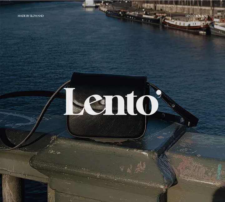 [🤎데일리/가벼움] #LENTO. Bazil Everyday bag  - 5 color (SLOWMADE/자체제작/비건레더/플레인/실버백/글로시) 상세 이미지 6