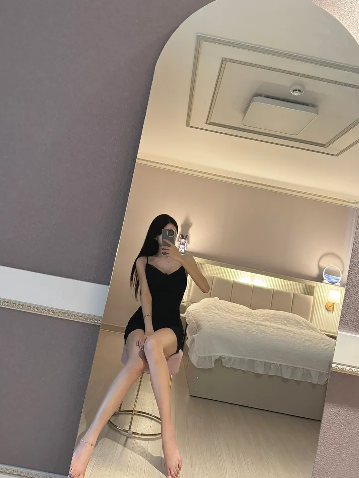 🖤주문폭주🖤 [몸매보정/캡내장] 캡 민소매 나시 슬립 미니 원피스 잠옷 홈웨어 파자마 상세 이미지 10