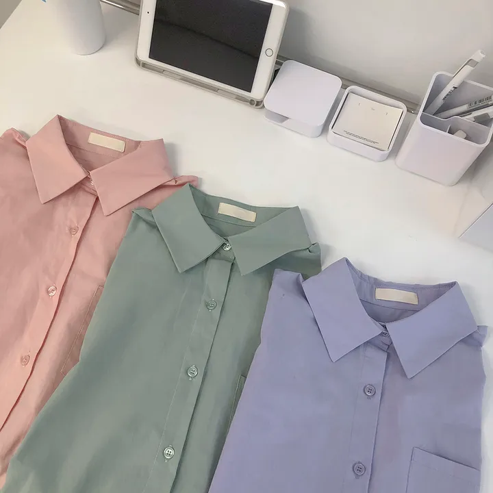 [❤주문폭주❤/빅사이즈] 남친셔츠 오버핏 롱 남방 6colors 상세 이미지 49