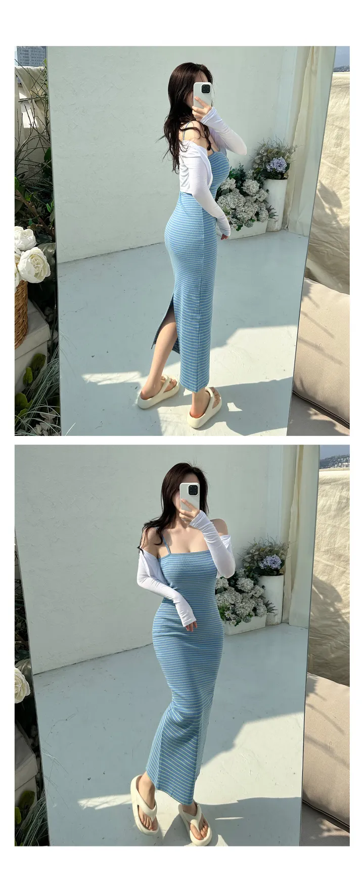 [당일발송] 여리 기본템 데일리 크롭 가디건 [데일리 무지 기본 크롭 가디건 국내제작 데일리룩 데이트룩 꾸안꾸룩 여름휴가룩 휴양지룩 바캉스룩 하객룩 오피스룩 캐주얼룩][빠른출고] 상세 이미지 10