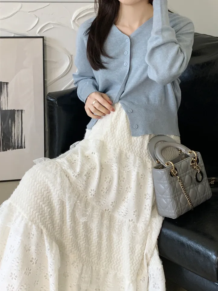 코튼캔디 니트 캐시미어 임산부 가디건 상세 이미지 28