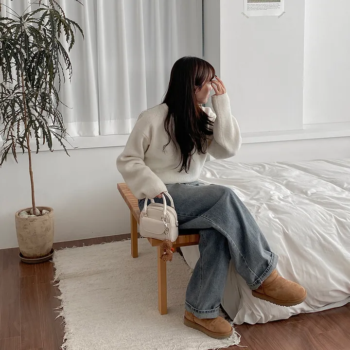 [주문폭주/고퀄] 토미 포켓 핸들 레더 투웨이 미니 토트 크로스백 가방(3color) 상세 이미지 11