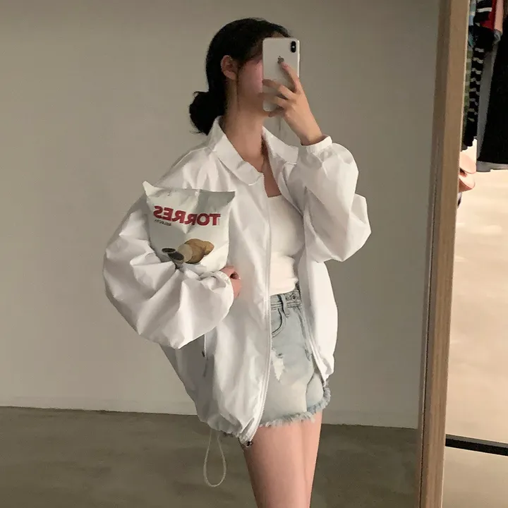 [기획/주문대란🎉] 썸머 블루종 윈드 바람막이 점퍼 자켓 - jk / 기획 49800 -> 29800원 상세 이미지 16