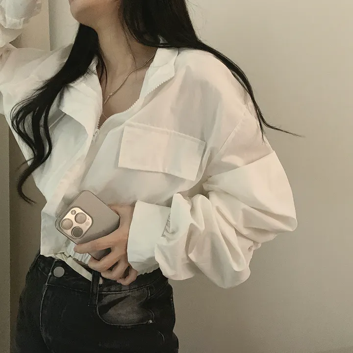 [여리핏/핏예쁨*.*] 테디 야상 바람막이 점퍼 자켓 상세 이미지 40
