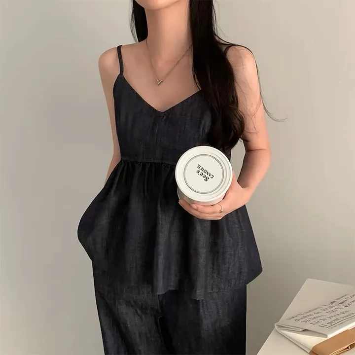 DY휴양지룩 나시 셋업 SET #45686515 상세 이미지 8