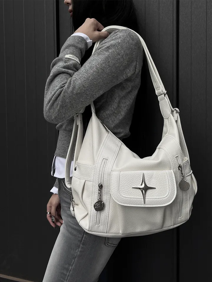 bling two-way white bag 상세 이미지 2