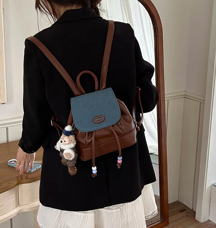 CASE Vintage Leather Mini Backpack (2 colors) 상세 이미지 15