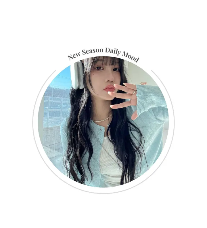 [너무 예뻐요../색감보장] 젤라또 레이어드 캐시미어 라운드 크롭 단추 니트 가디건 (9 col) 봄가디건 기본텝 상세 이미지 13