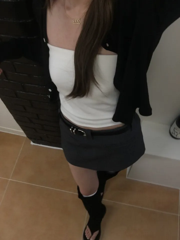 빈티지 딸기 가디건 레드,아이보리, 블랙 [가디건/디테일/빈티지/여름코디/코디추천/데일리/대학생/캐주얼/y2k] 상세 이미지 29
