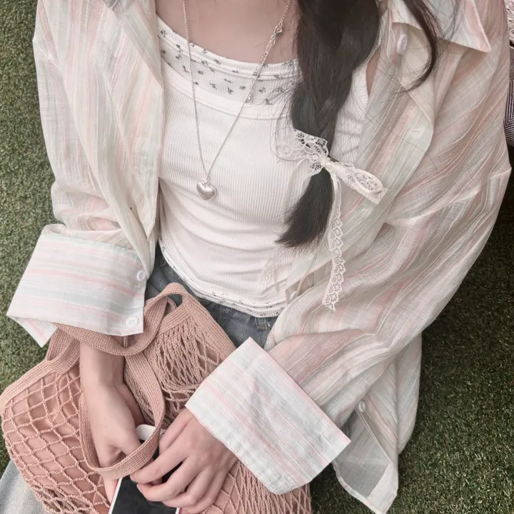 [어느코디에도찰떡*.*] 무광 통통 롱 하트 실버 목걸이 메트 레이어드 포인트 상세 이미지 5