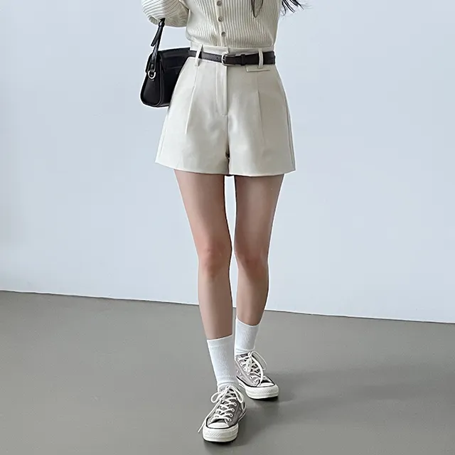 [S,M,L/벨트SET!] *봄신상 핏정석 데일리 숏팬츠 슬랙스 3color 상세 이미지 14