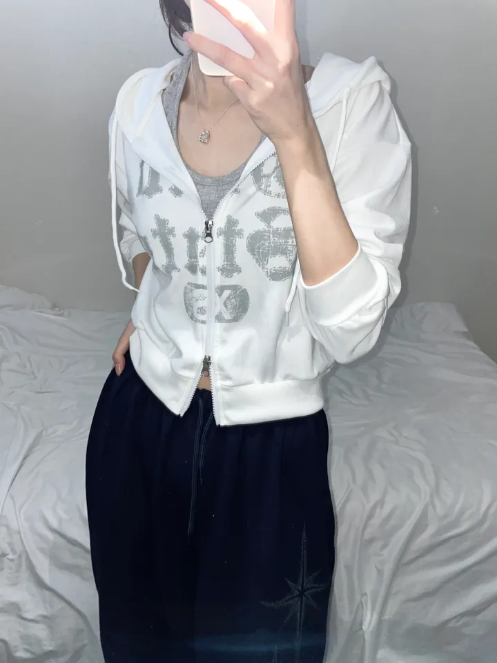 스테이트 세미크롭 투웨이 후드집업 (4color) 상세 이미지 8