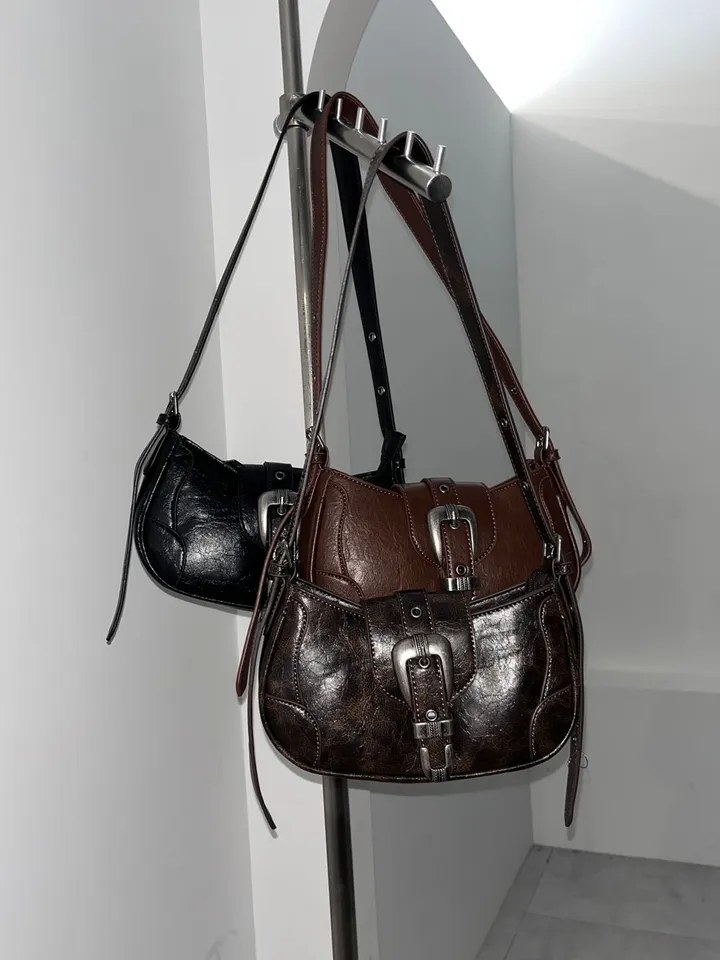 [당일발송/MDpick] Vintage buckle shoulder bag , 3color 상세 이미지 15