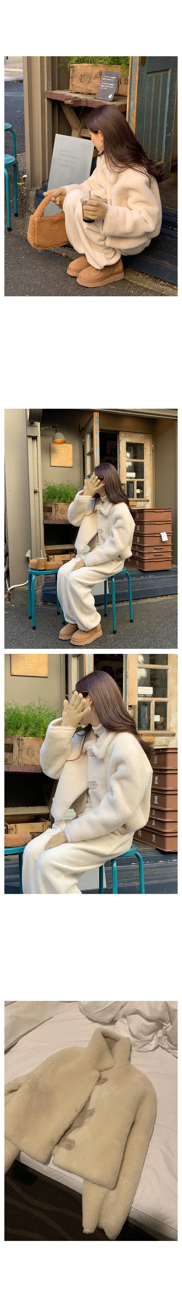 [RE:MOMENT] made. 템즈 프리미엄 리버시블 무스탕 2color! 상세 이미지 30