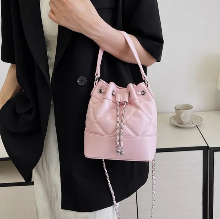 [당일출고🚀]묶음할인 3way 데일리 퀄팅 미니 복조리백 데일리 룩, 데이트, 여행, 학생, 직장인 패션백 상세 이미지 9