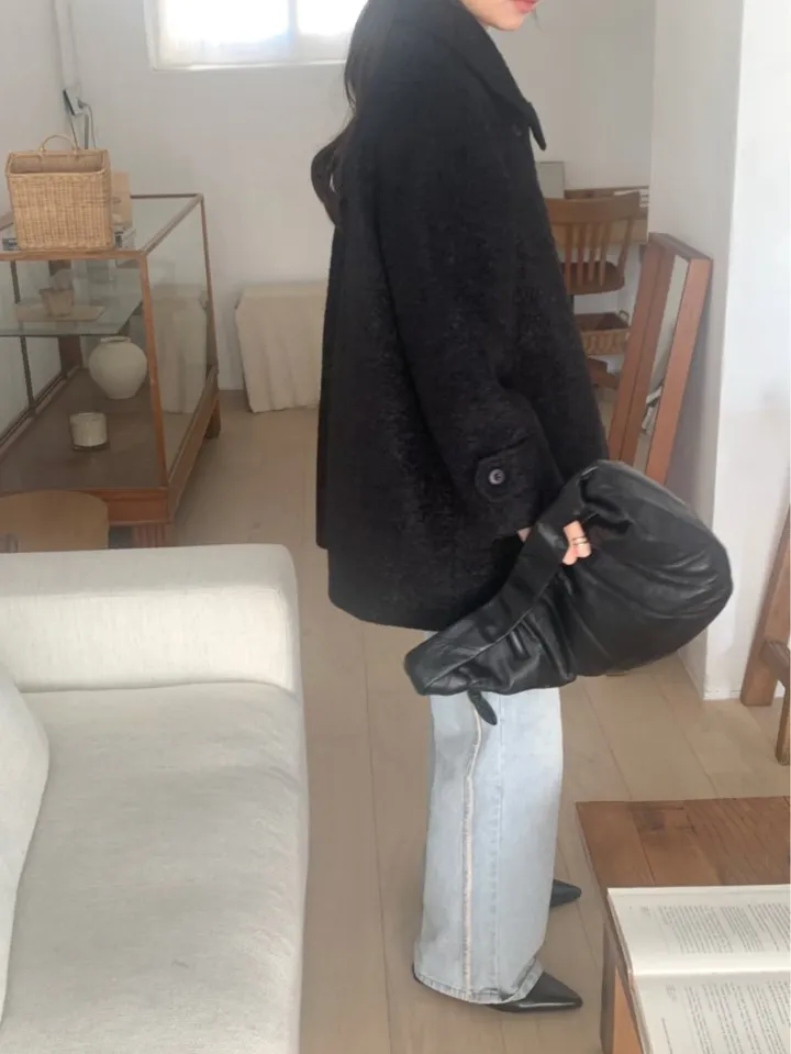 [울코트/울40%/누빔] 코지 부클코트 하프코트 코트 (3colors) 상세 이미지 76