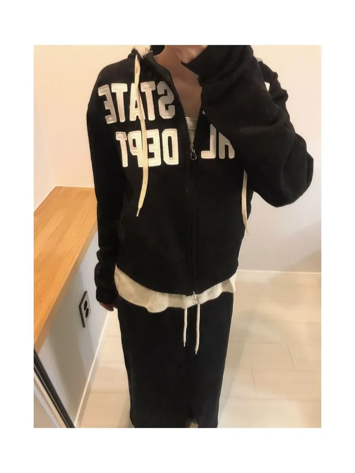 [봄신상🤍/핏보장] 프린팅 후드집업 (4color) 상세 이미지 3
