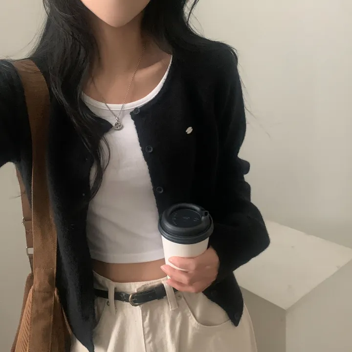 [후기보장🤍/Wool] 에버닌 펜던트 니트 가디건 - 7color 상세 이미지 30
