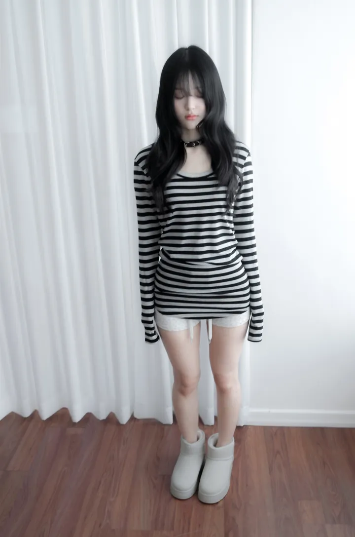 반바지 모델 착용 이미지-S1L20