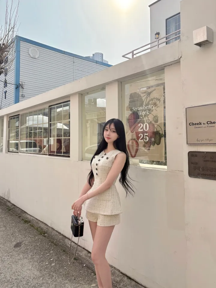치크 트위드 투피스 *핏보장*!! 고퀄리티원단🩷💕 상세 이미지 12
