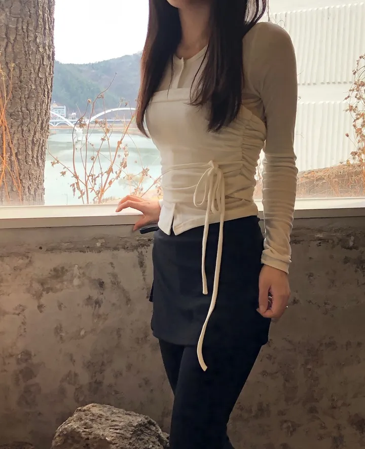 신상 [가디건+시스루탑 set] 상세 이미지 11