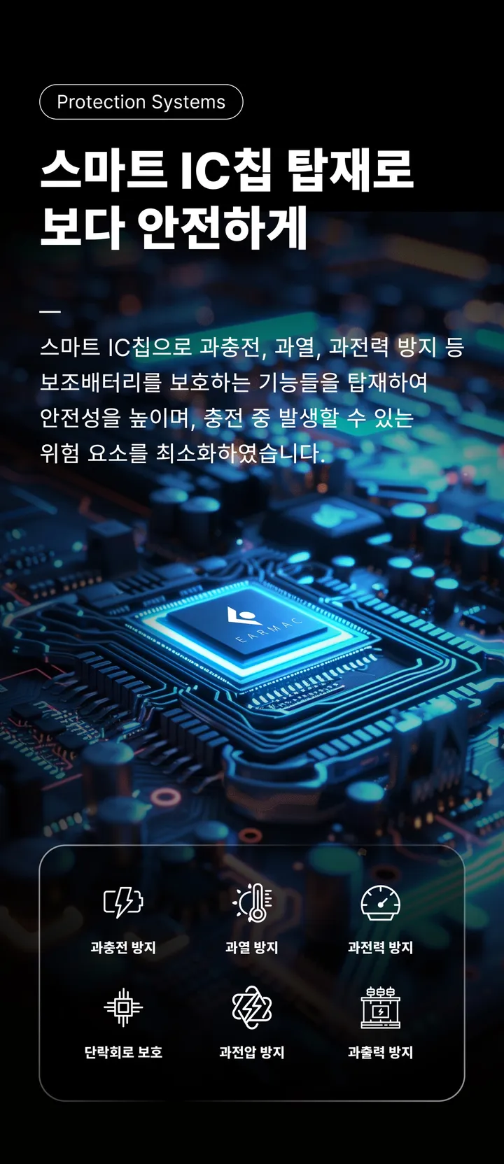 이어맥 22.5w 미니 고속충전 led 보조배터리 10000mah 상세 이미지 20
