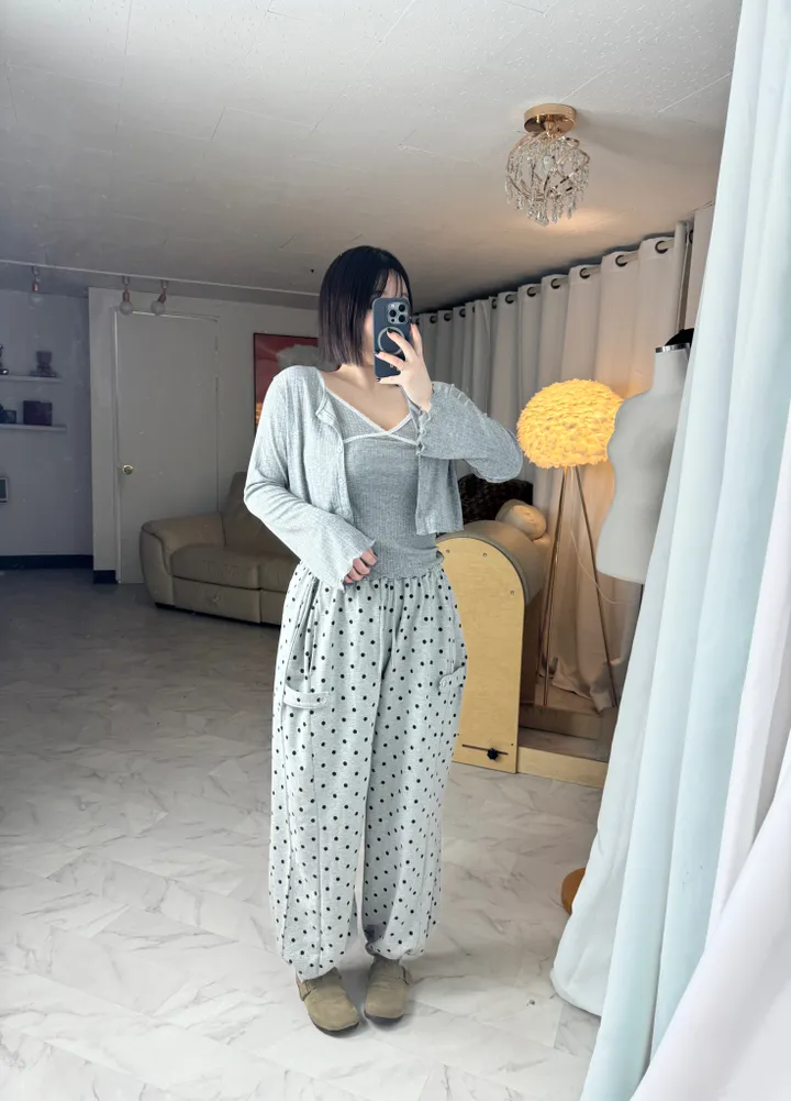 [2사이즈/여름까지쭉⛱️]바비 레이스 나시 가디건 투피스 세트 빅사이즈 상세 이미지 9
